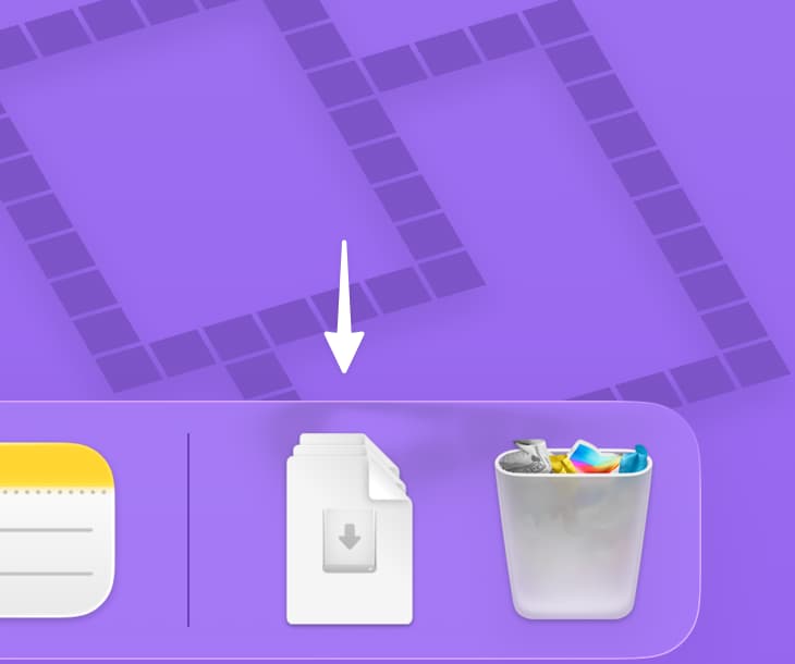 Drag Tesseract app to Applications folder